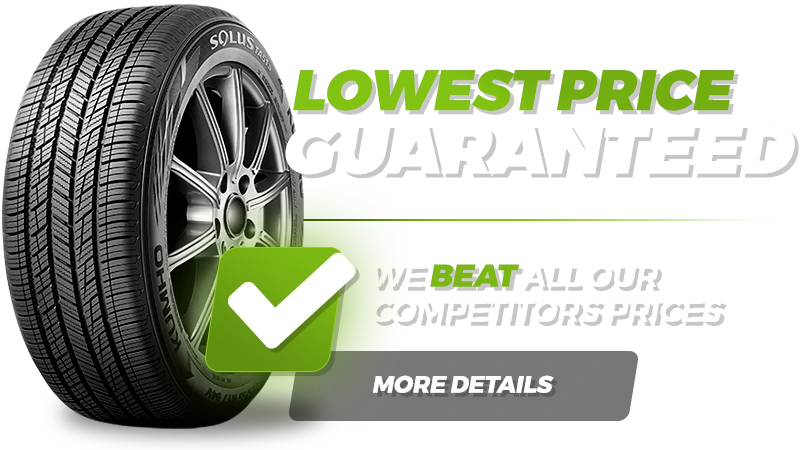 Lowest price guaranteed - we beat all our competitors prices