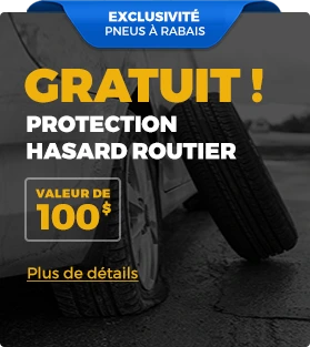 GRATUIT ! Protection hasard routier (valeur de 100$)