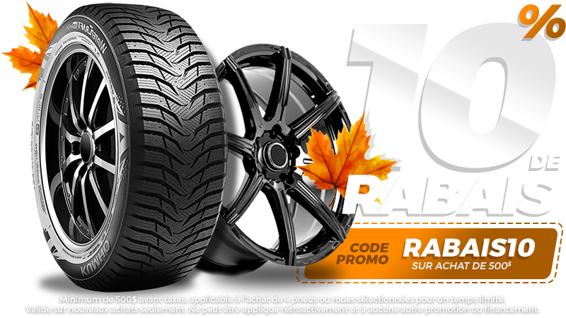 10% de rabais - code promo RABAIS10