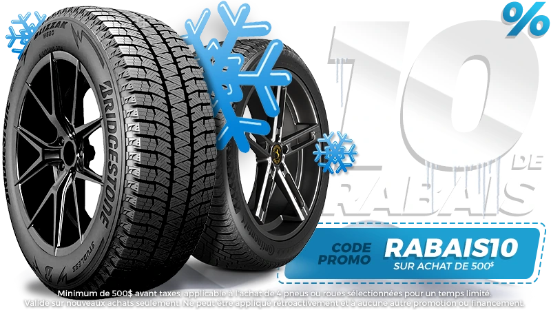 10% de rabais - code promo RABAIS10