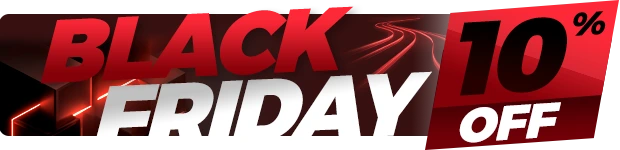 10% off - Black Friday