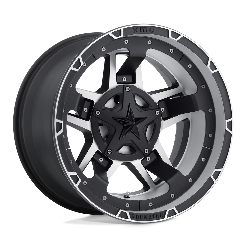 KMC XD Series KMC XD Series XD827 ROCKSTAR III Black/Machined