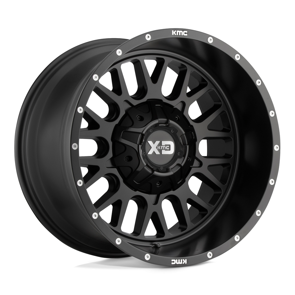 KMC XD Series KMC XD Series XD842 SNARE Noir Satine