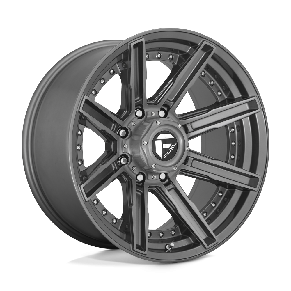 Fuel Offroad D710 ROGUE PLATINUM Gunmetal 20x10 6-135 87.1 -18