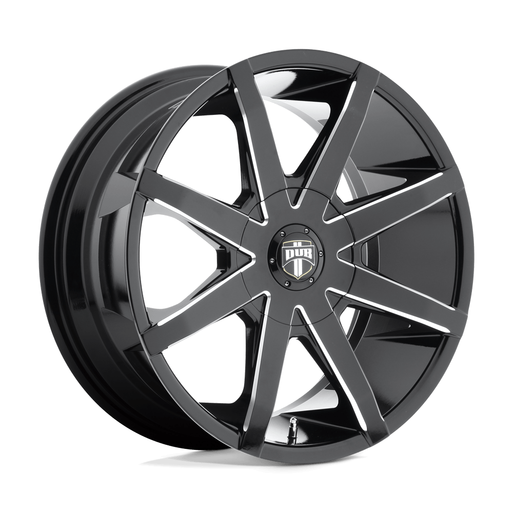 Dub S109 PUSH Noir/Machine 20x8.5 6-135/139.7 87.1 25