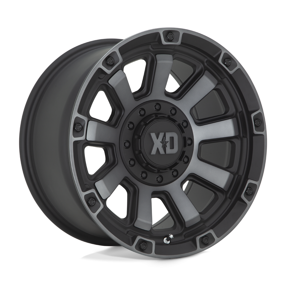 KMC XD Series XD852 GAUNTLET Noir Satine 20x9 5-127/139.7 78.1 0