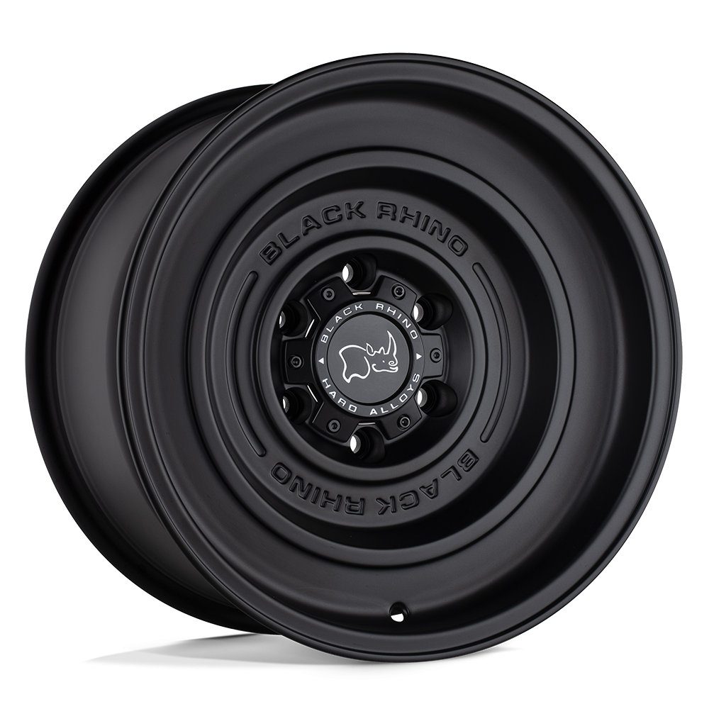 Black Rhino SOLID Black Matte 17x9.5 5-127 71.5 -18