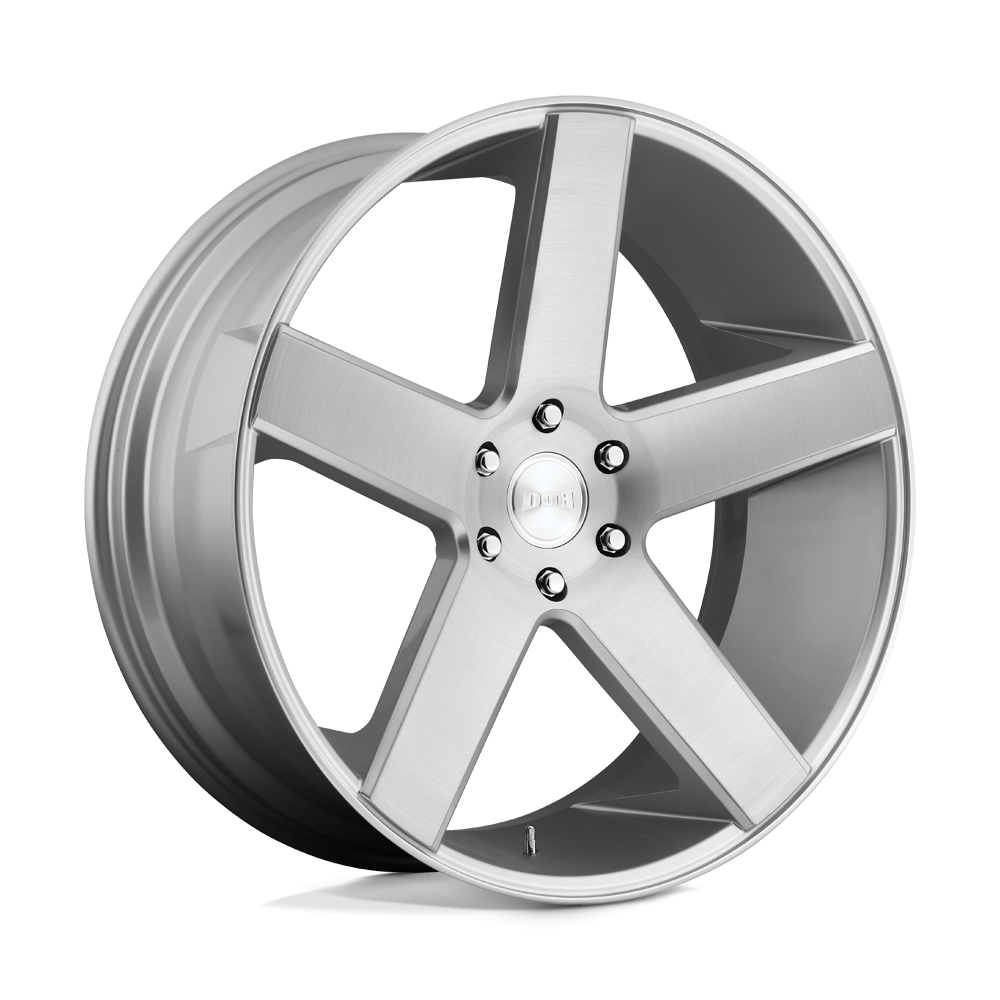 Dub S218 BALLER Silver/Machined 22x9.5 6-139.7 78.1 31
