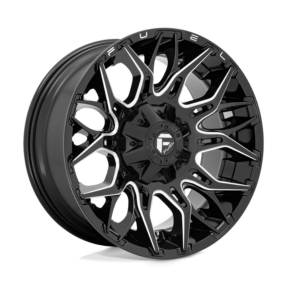 Fuel Offroad D769 TWITCH Noir/Machine 20x9 8-165.1 125.2 1