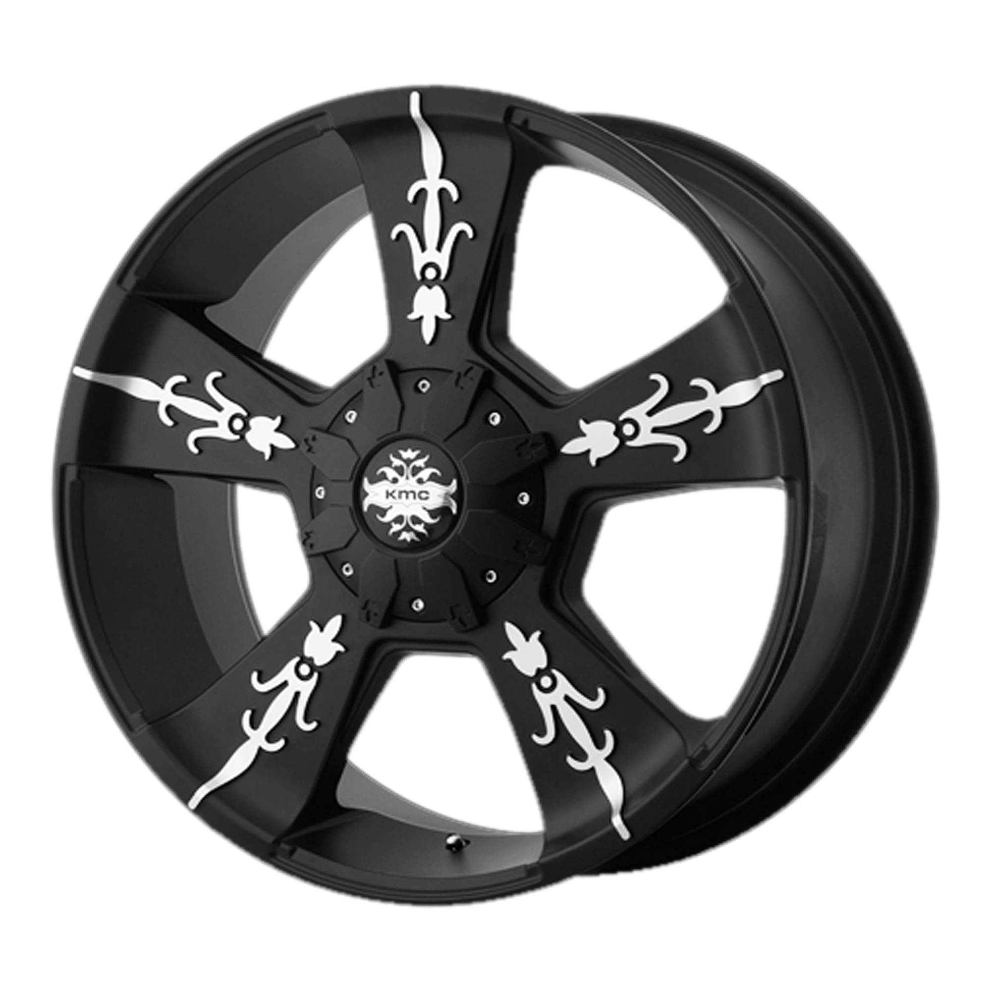 KMC Wheels KMC Wheels KM668 VANDAL Black/Machined