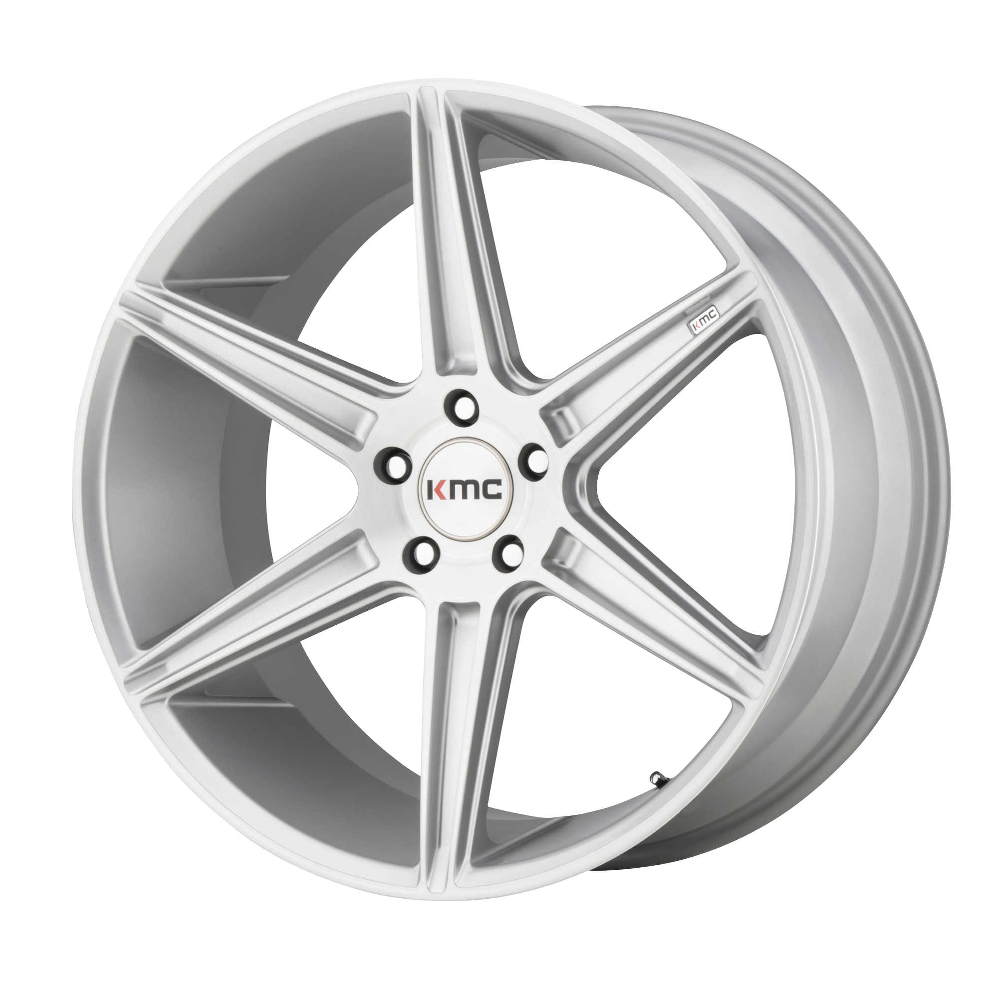 KMC Wheels KM711 PRISM Silver/Machined