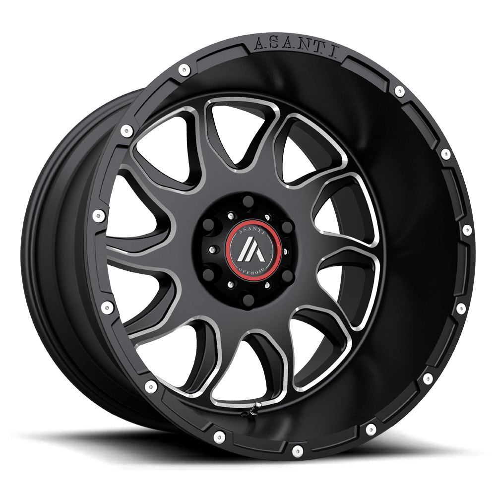 Asanti Offroad Asanti Offroad AB810 BALLISTIC Black/Machined