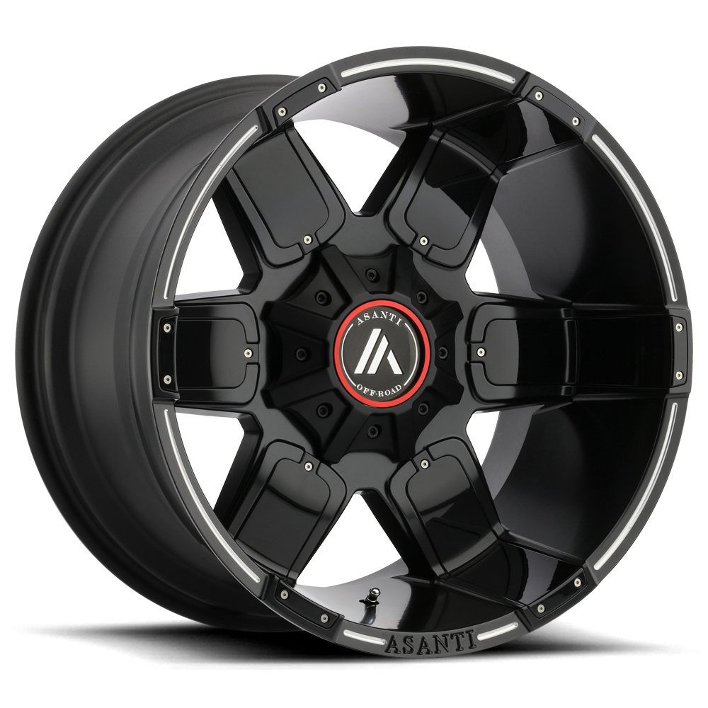 Asanti Offroad Asanti Offroad AB811 WARTHOG Black/Machined