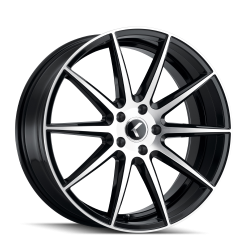 Kraze COSMOS Noir/Machine 20x8.5 5-114.3 72.62 38
