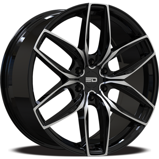 Euro Design Euro Design FORZA 6 Noir/Machine