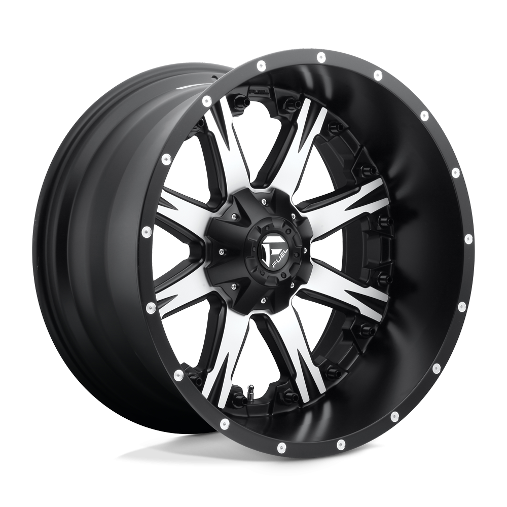 Fuel Offroad Fuel Offroad D541 NUTZ Black/Machined