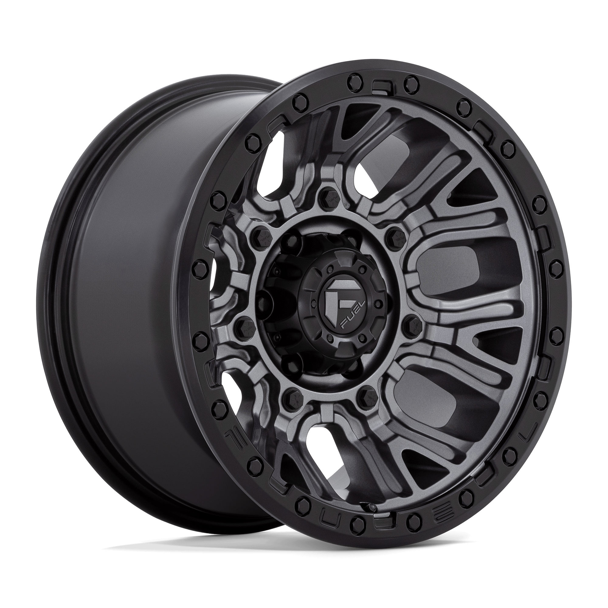 Fuel Offroad D825 TRACTION Gunmetal Mat 20x9 8-165.1 125.1 1