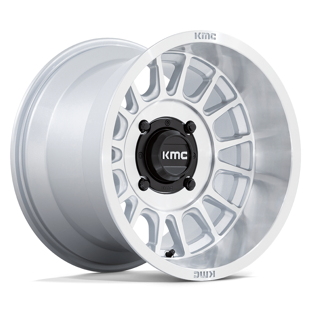 KMC Wheels KS138 IMPACT UTV Silver/Machined 15x10 4-137 96 0