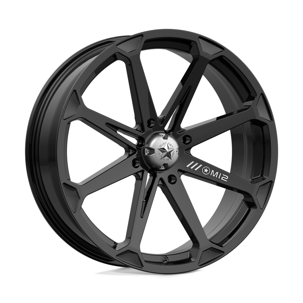 MSA Offroad Wheels MSA Offroad Wheels M12 DIESEL Black Gloss
