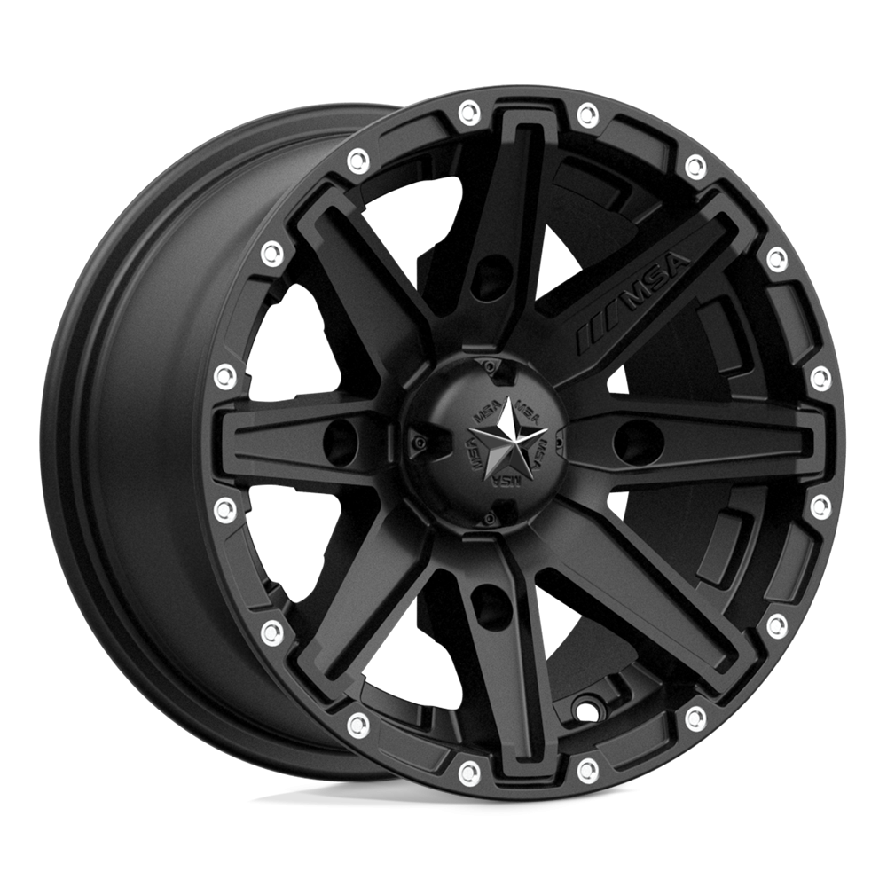 MSA Offroad Wheels MSA Offroad Wheels M33 CLUTCH Noir Satine