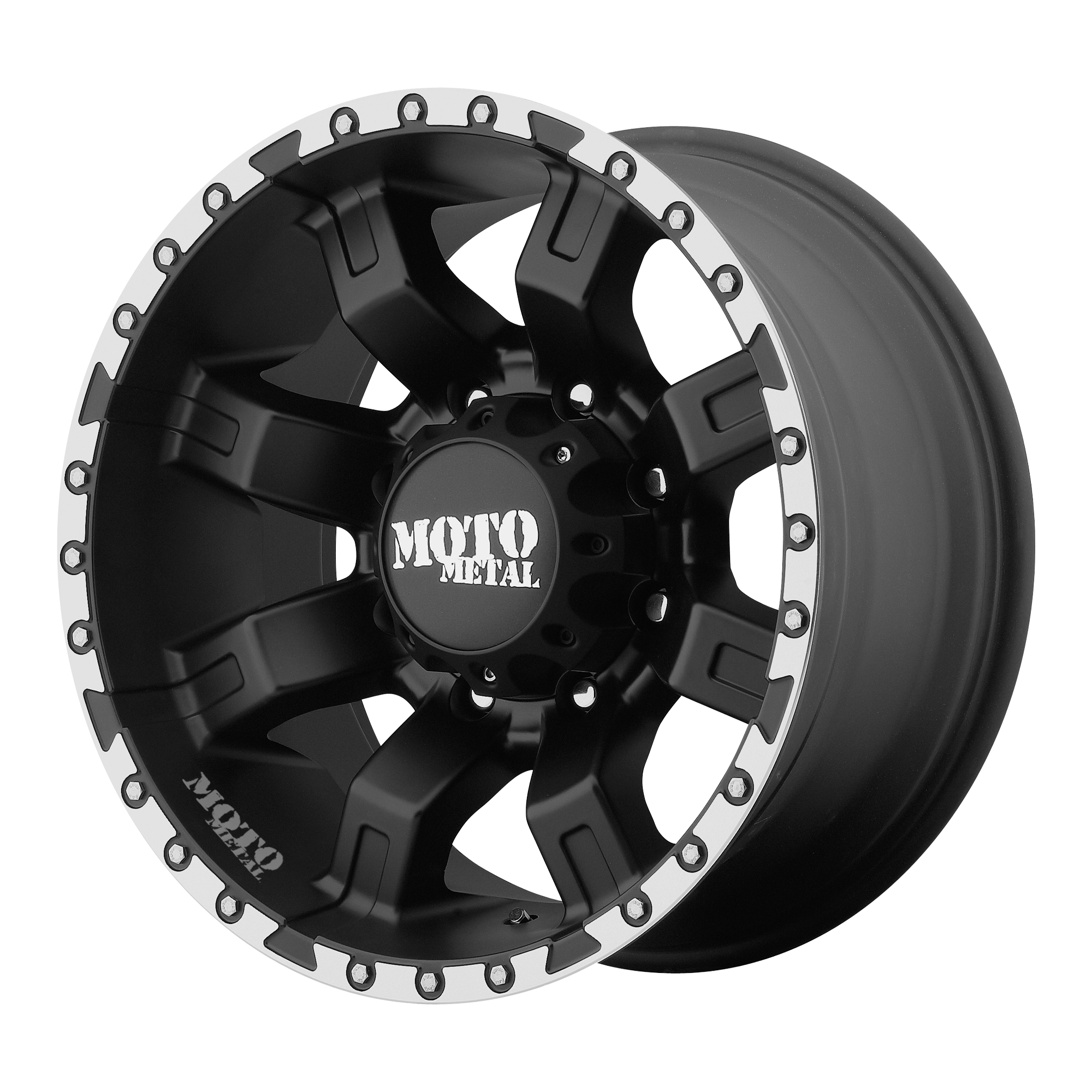 Moto Metal Moto Metal MO968 Black/Machined
