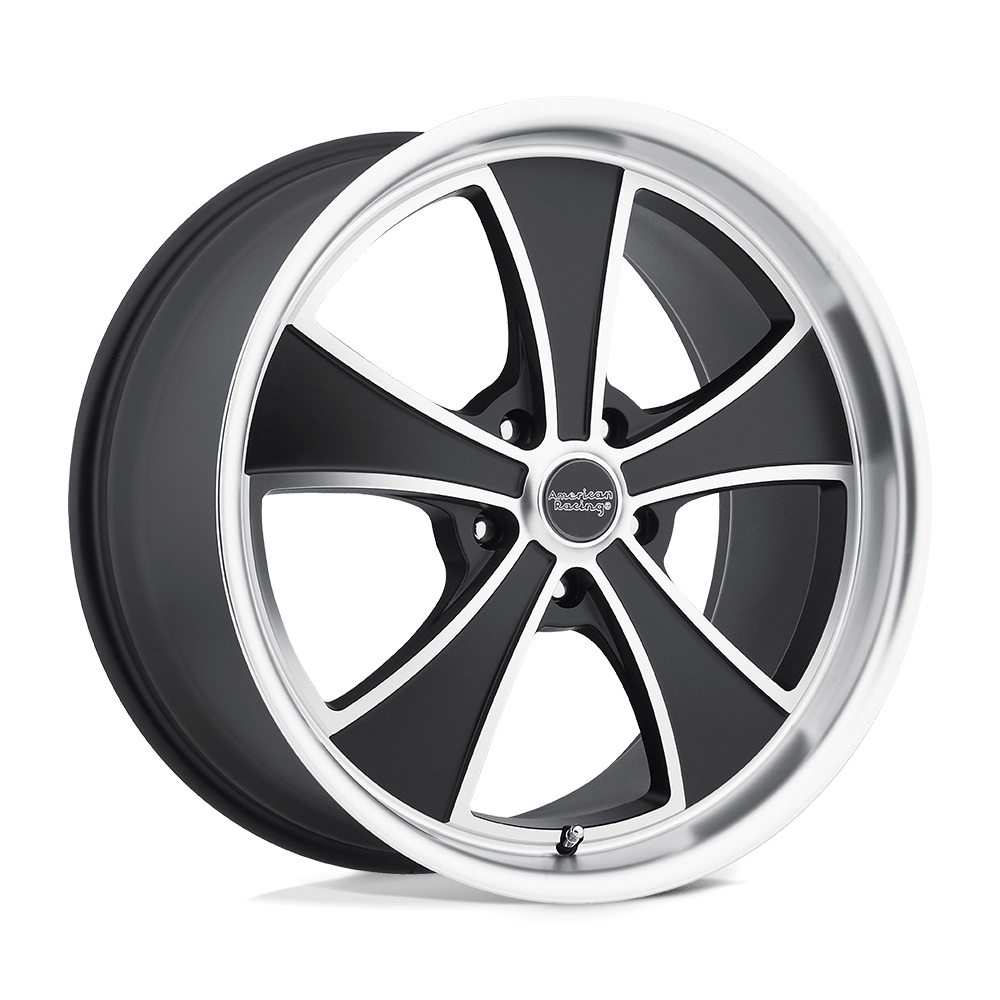 American Racing American Racing VN807 MACH 5 Black/Machined