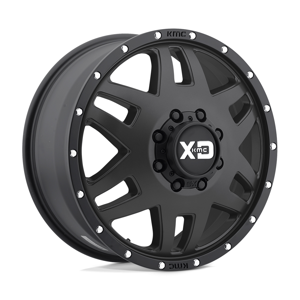 KMC XD Series XD130 MACHETE DUALLY Black 20x7.5 8-200 142 142