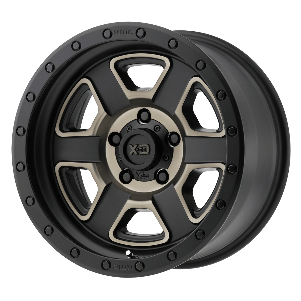 KMC XD Series KMC XD Series XD133 FUSION OFF-ROAD Black/Machined