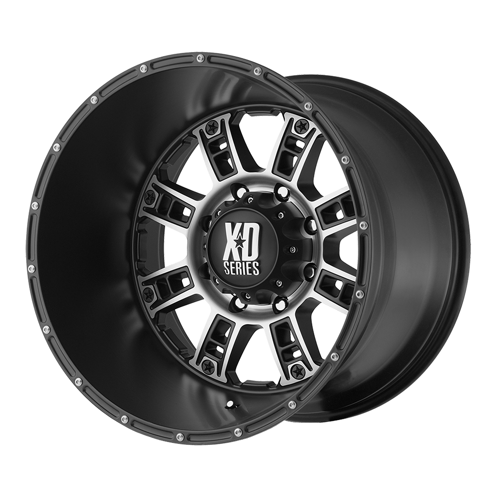 KMC XD Series KMC XD Series XD809 RIOT Black/Machined
