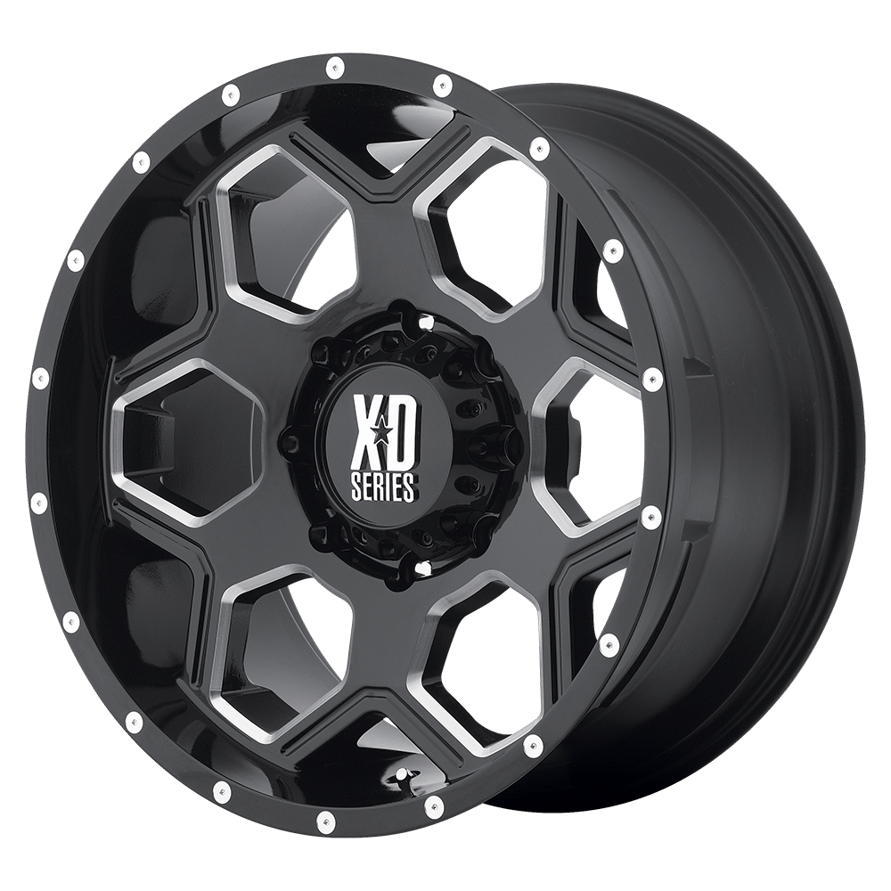 KMC XD Series KMC XD Series XD813 BATALLION Black/Machined