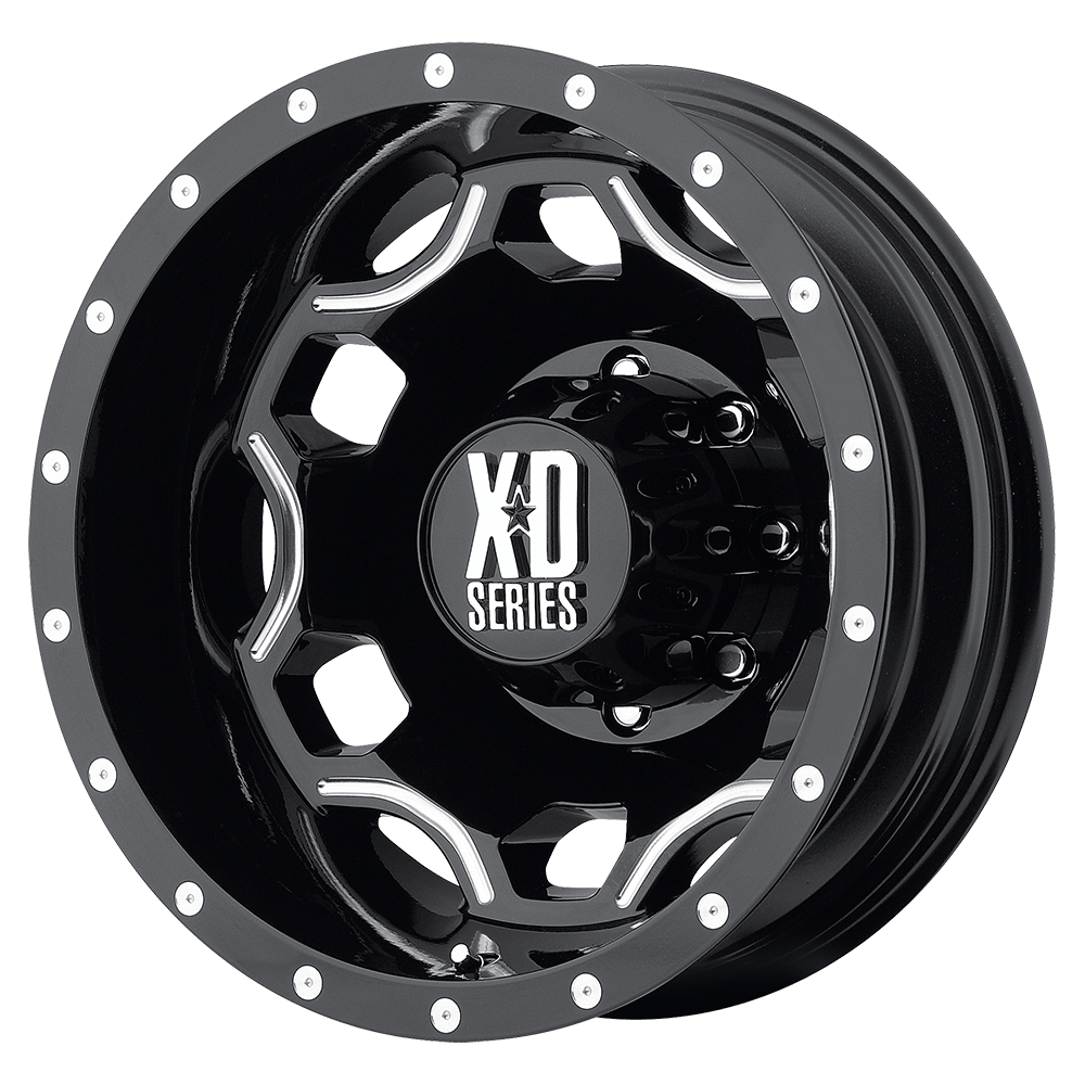 KMC XD Series KMC XD Series XD814 CRUX Black/Machined