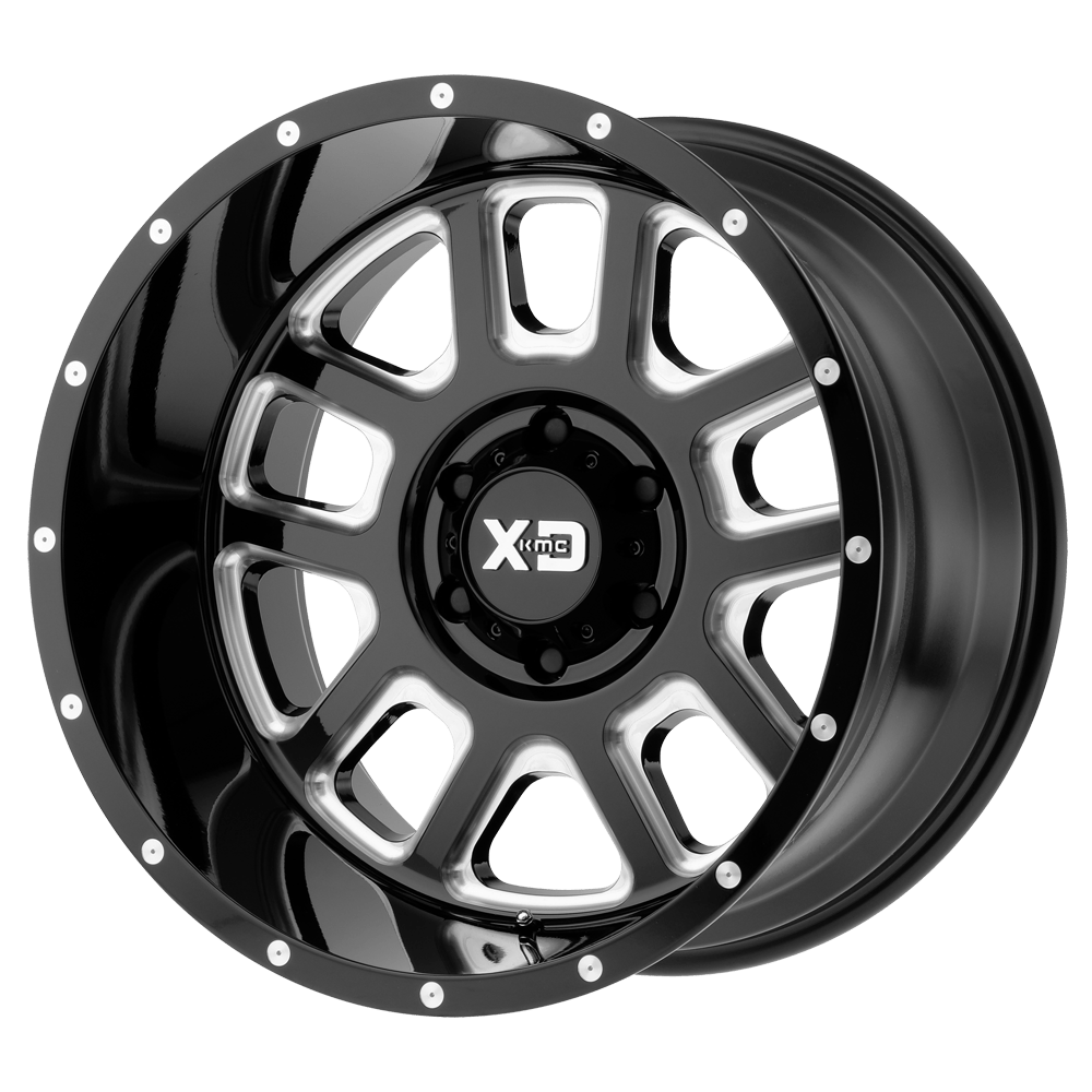 KMC XD Series KMC XD Series XD828 DELTA Black/Machined