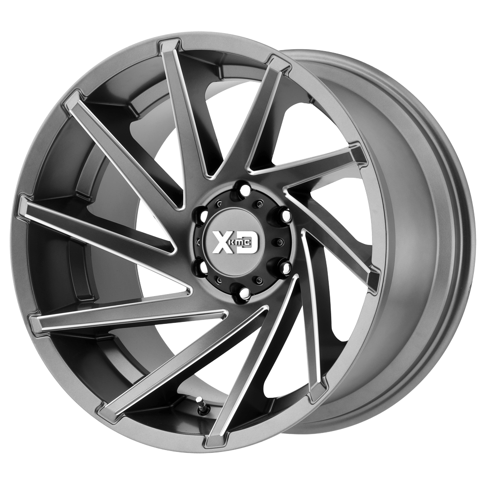 KMC XD Series KMC XD Series XD834 CYCLONE Grey/Machined