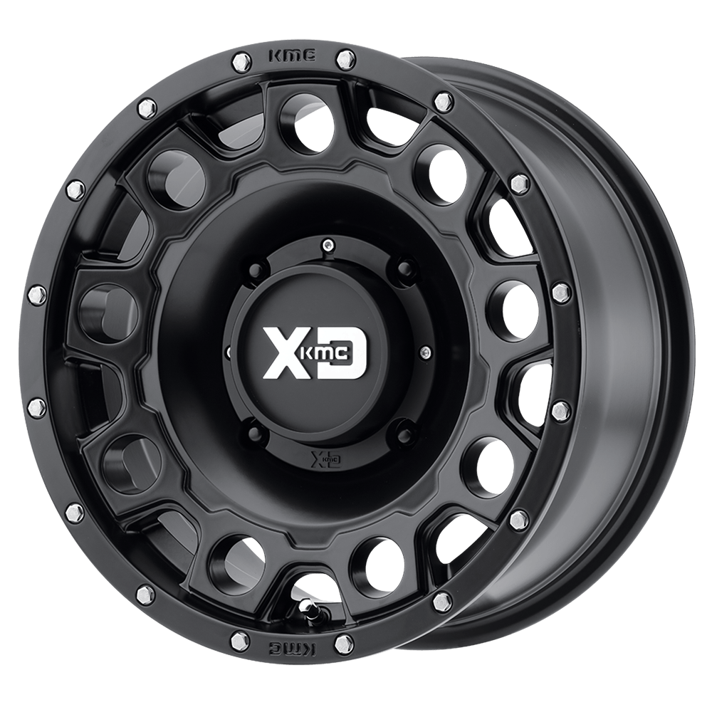 KMC XD Series KMC XD Series XS129 HOLESHOT Black Satin