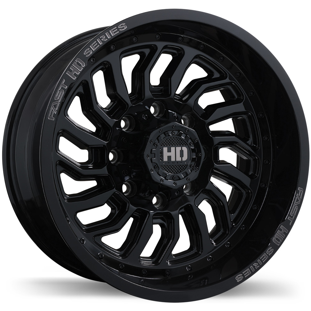 Fast Wheels Fast Wheels D-STRUCT Black/Machined