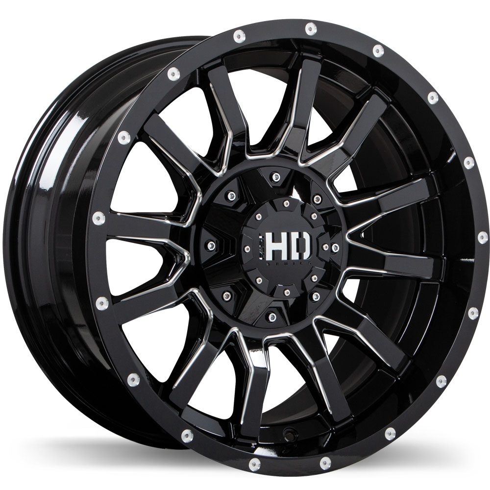 Fast Wheels Fast Wheels TRAXX Black/Machined