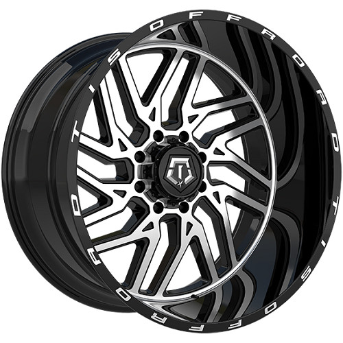 TIS Wheels 544 Noir/Machine