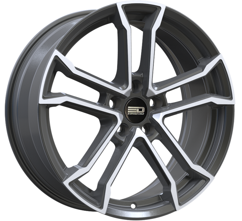 Euro Design Euro Design MONACO Gunmetal/Machine