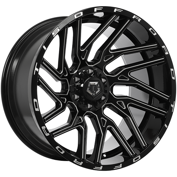 TIS Wheels 554 Noir/Machine