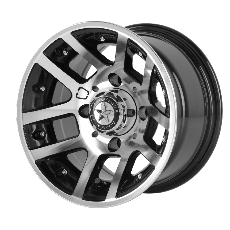 Fairway alloys Fairway alloys FA121 ILLUSION Black/Machined