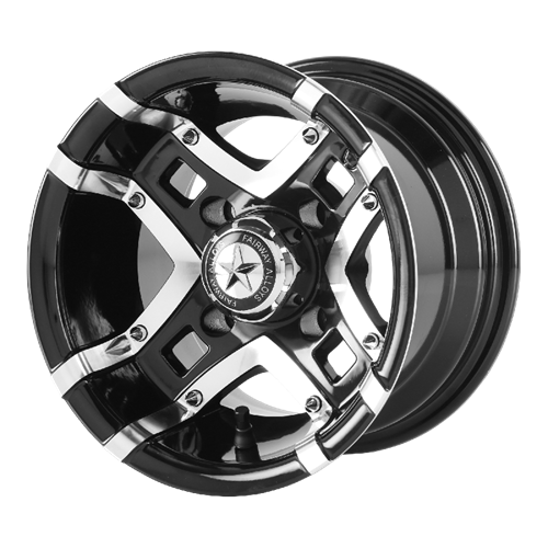 Fairway alloys Fairway alloys FA123 PRESTIGE Black/Machined