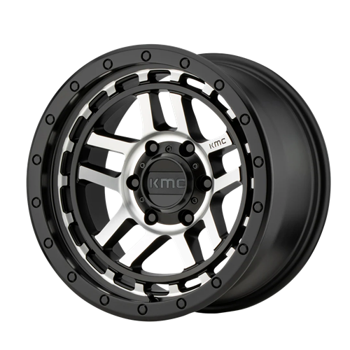 KMC Wheels KM540 RECON Noir Satine 17x8.5 5-127 71.5 18