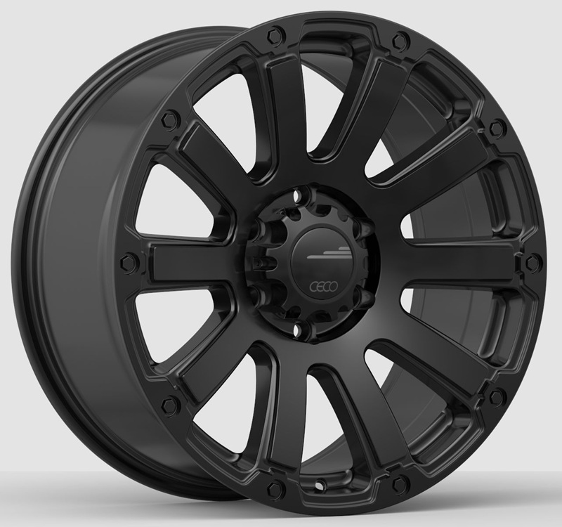 CECO Wheels C01T Black Gloss
