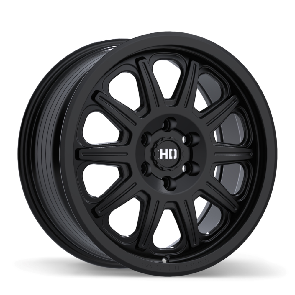 Fast Wheels FURY 6 LUGS Black Satin