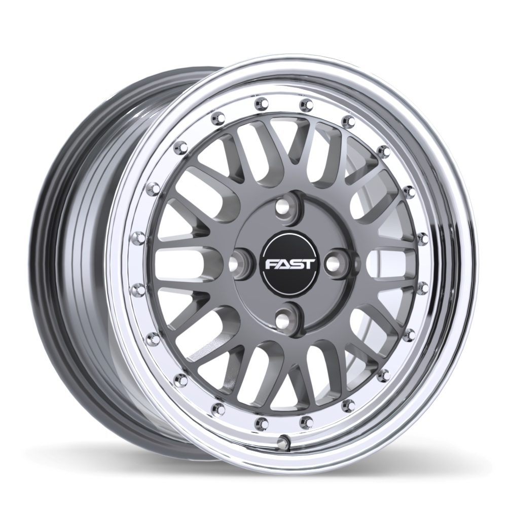 Fast Wheels FR01 Gunmetal/Machined
