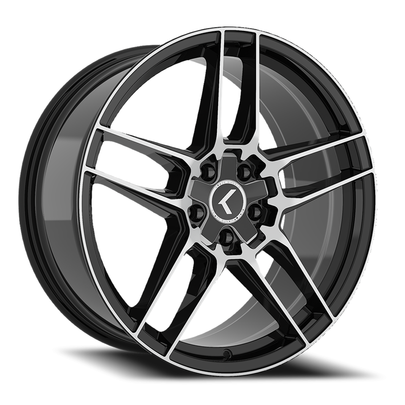 Kraze CONVERGE Noir/Machine 18x8.5 5-108/114.3 72.6 35