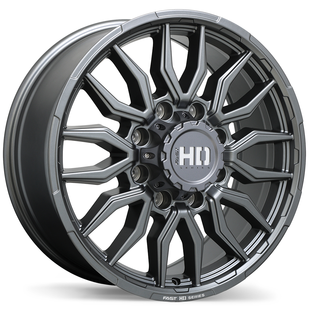 Fast Wheels GRIT 8 LUGS Gunmetal