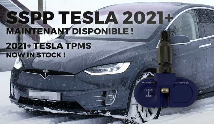Capteurs de pression pour Tesla Model 3 et plus maintenant disponibles